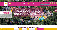 Desktop Screenshot of campingcayola.fr